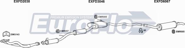 EuroFlo FDSIE20 2011A - Система випуску ОГ autocars.com.ua
