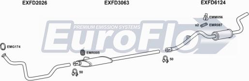 EuroFlo FDTRA16 7000 - Система випуску ОГ autocars.com.ua