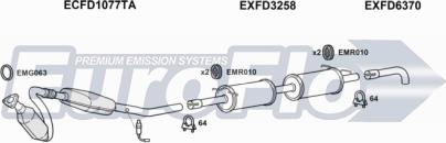EuroFlo FDTRA23 9004 - Система випуску ОГ autocars.com.ua