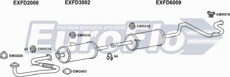 EuroFlo FDTRAT25D 7001C - Система випуску ОГ autocars.com.ua