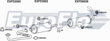 EuroFlo FDTRAT25D 7001L - Система випуску ОГ autocars.com.ua