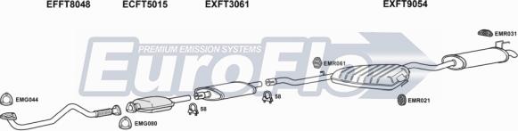 EuroFlo FTMAR24D 2004B - Система випуску ОГ autocars.com.ua