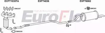 EuroFlo FTPUNE14 1001A - Система випуску ОГ autocars.com.ua