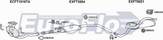 EuroFlo FTSTI18 1001 - Система випуску ОГ autocars.com.ua