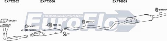 EuroFlo FTTEM16 2001 - Система випуску ОГ autocars.com.ua