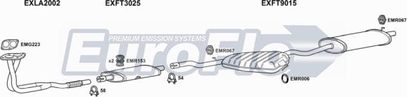 EuroFlo FTTIP18 1001A - Система випуску ОГ autocars.com.ua