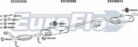 EuroFlo FTULY20 6004A - Система випуску ОГ autocars.com.ua