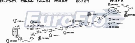 EuroFlo HACRV22D 3008A - Система випуску ОГ autocars.com.ua