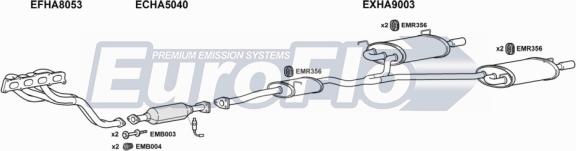 EuroFlo HAS2020 5001A - Система випуску ОГ autocars.com.ua