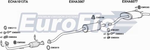 EuroFlo HASTR17 6001 - Система випуску ОГ autocars.com.ua