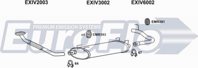 EuroFlo IVDAI23D 7005A - Система випуску ОГ autocars.com.ua