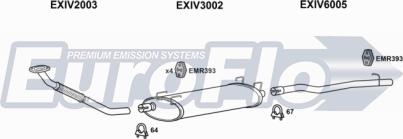 EuroFlo IVDAI23D 7005E - Система випуску ОГ autocars.com.ua