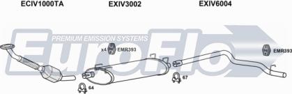 EuroFlo IVDAI23D 7005M - Система випуску ОГ autocars.com.ua