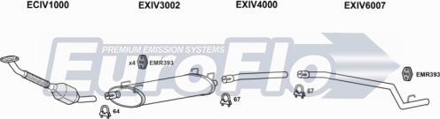 EuroFlo IVDAI28D 9018E - Система випуску ОГ autocars.com.ua