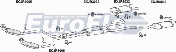 EuroFlo JRSTY30 2001A - Система випуску ОГ autocars.com.ua