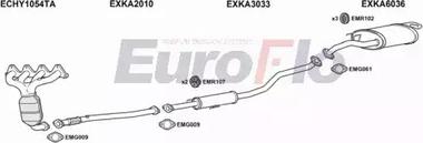 EuroFlo KACER16 1001 - Система випуску ОГ autocars.com.ua