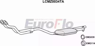 EuroFlo LCMZ0034TA - Катализатор autodnr.net