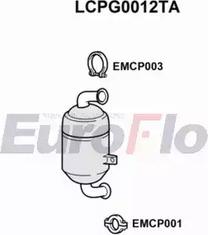 EuroFlo LCPG0012TA - Каталізатор autocars.com.ua