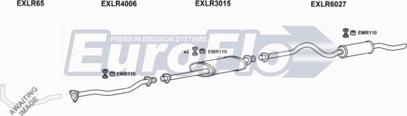 EuroFlo LR11023D 7001 - Система випуску ОГ autocars.com.ua