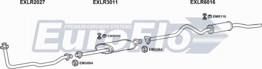 EuroFlo LRDEF25 7004 - Система випуску ОГ autocars.com.ua