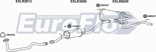 EuroFlo LRDEF25D 7008B - Система випуску ОГ autocars.com.ua