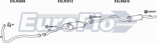 EuroFlo LRDEF25D 7011A - Система випуску ОГ autocars.com.ua