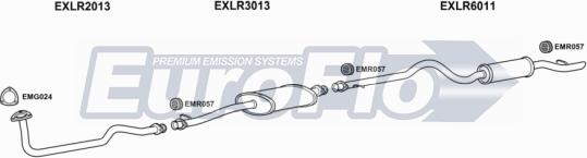 EuroFlo LRDEF25D 7011B - Система випуску ОГ autocars.com.ua