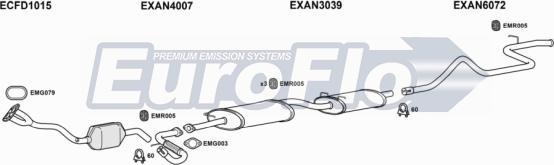 EuroFlo LVCON20 7001A - Система випуску ОГ autocars.com.ua