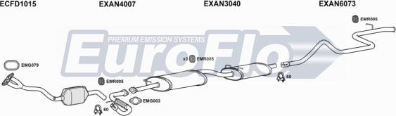 EuroFlo LVCON20 7001E - Система випуску ОГ autocars.com.ua