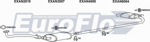 EuroFlo LVCON25D 7001B05 - Система випуску ОГ autocars.com.ua