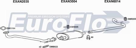 EuroFlo LVCON25D 7008A01 - Система випуску ОГ autocars.com.ua