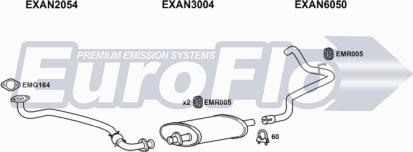 EuroFlo LVCON25D 7008A03 - Система випуску ОГ autocars.com.ua