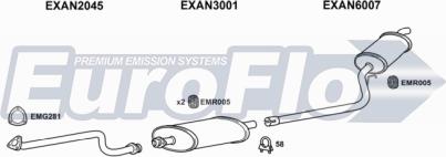 EuroFlo LVCON25D 7008B11 - Система випуску ОГ autocars.com.ua