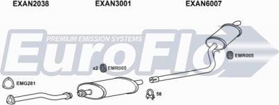 EuroFlo LVCON25D 7008B17 - Система випуску ОГ autocars.com.ua