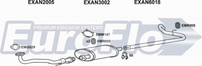 EuroFlo LVCON25D 9004E - Система випуску ОГ autocars.com.ua