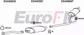 EuroFlo LVCON25D 9011A03 - Система випуску ОГ autocars.com.ua