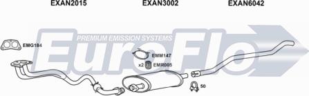 EuroFlo LVSHE20 7015D - Система випуску ОГ autocars.com.ua