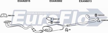 EuroFlo LVSHE20 7015E - Система випуску ОГ autocars.com.ua