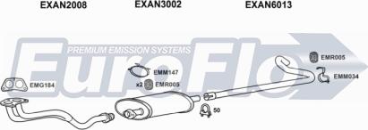 EuroFlo LVSHE20 7015F - Система випуску ОГ autocars.com.ua