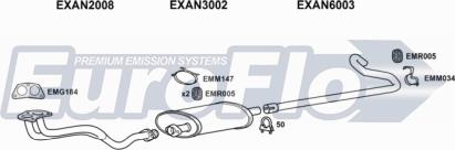 EuroFlo LVSHE20 7022B - Система випуску ОГ autocars.com.ua