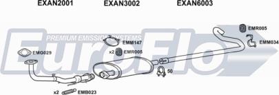 EuroFlo LVSHE25D 7015B - Система випуску ОГ autocars.com.ua