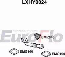 EuroFlo LXHY0024 - Труба вихлопного газу autocars.com.ua