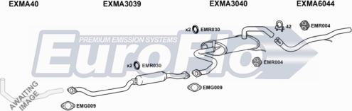 EuroFlo MA32313 2001A - Система випуску ОГ autocars.com.ua