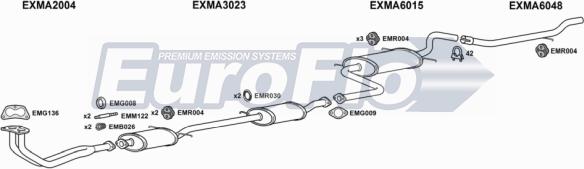 EuroFlo MA32315 2008 - Система випуску ОГ autocars.com.ua