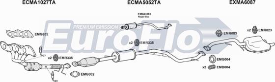 EuroFlo MA518 6001 - Система выпуска ОГ autodnr.net