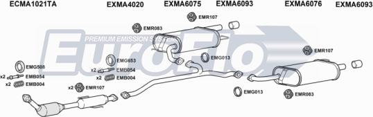 EuroFlo MA620 2008 - Система випуску ОГ autocars.com.ua