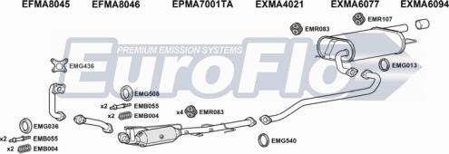 EuroFlo MA620D 2011 - Система випуску ОГ autocars.com.ua