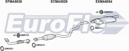 EuroFlo MAPRE20D 6001A - Система випуску ОГ autocars.com.ua