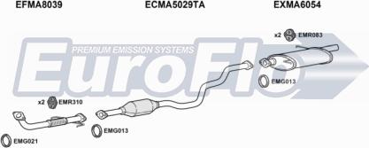 EuroFlo MAPRE20D 6001B - Система випуску ОГ autocars.com.ua