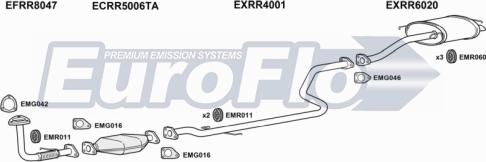 EuroFlo MGZS20D 1001 - Система випуску ОГ autocars.com.ua